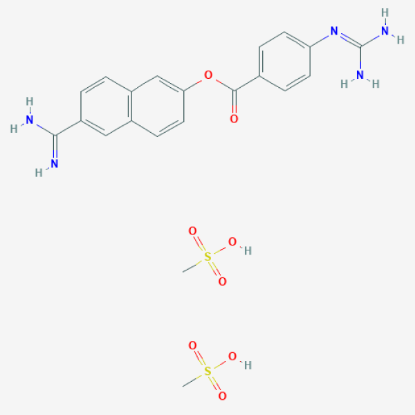 Structure image - Nafamostat mesylate