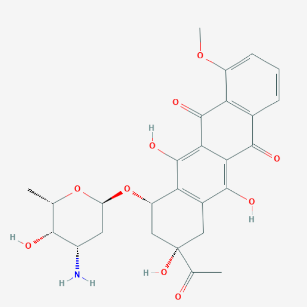 Structure image - Daunorubicin