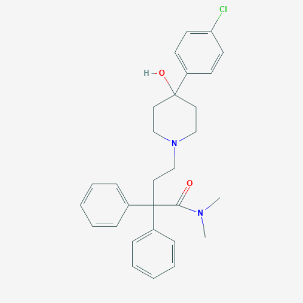 Structure image - Loperamide