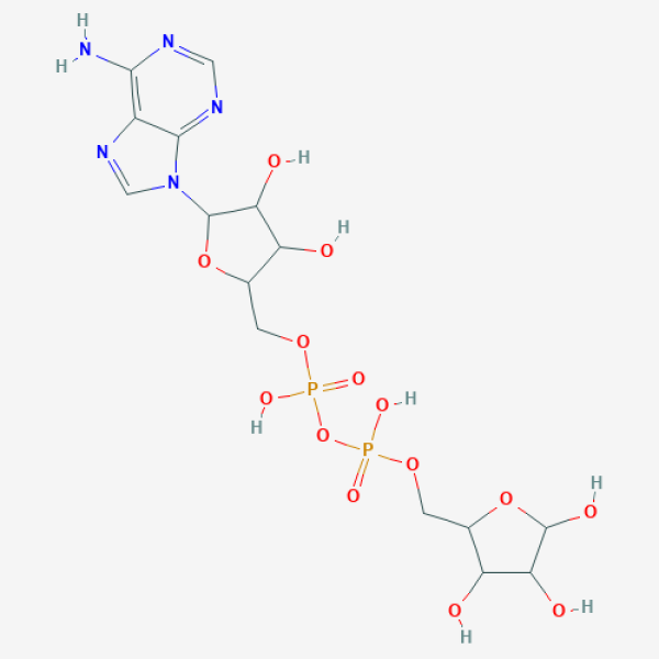 Structure image - Adenosine diphosphate ribose