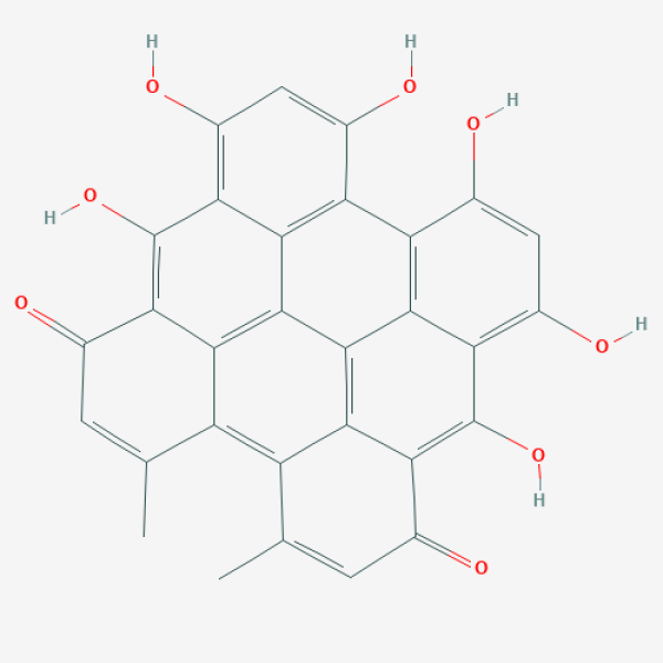 Structure image - Hypericin