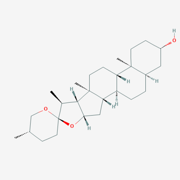 Structure image - Sarsasapogenin