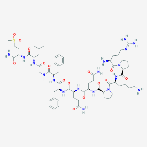 Structure image - Sar9, Met (O2)11-Substance P