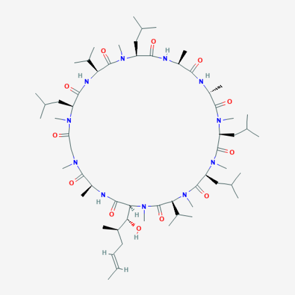Structure image - Cyclosporin B