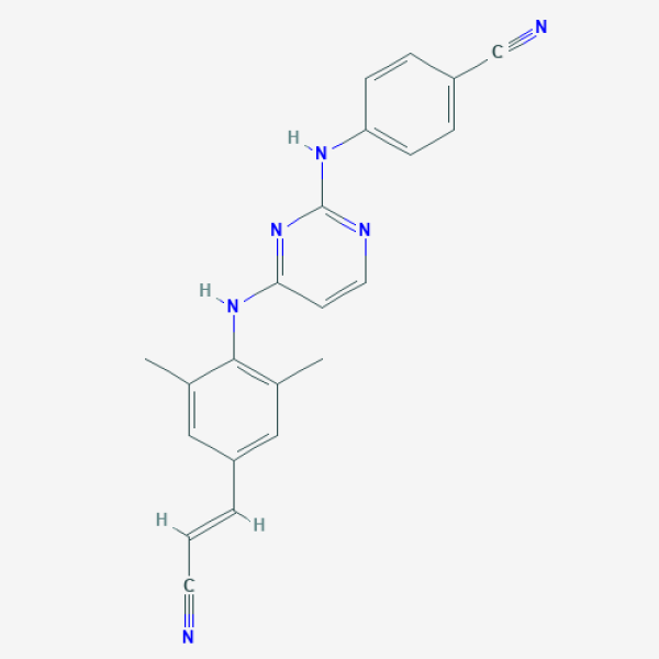 Structure image - Rilpivirine