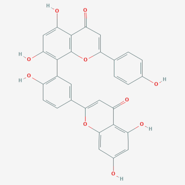 Structure image - Amentoflavone