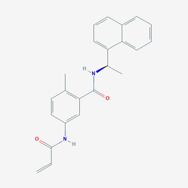 Structure image - 5-(Acryloylamino)-2-methyl-N-[(1R)-1-(naphthalen-1-yl)ethyl]benzamide