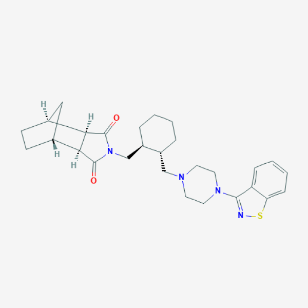Structure image - S,S-Exo-lurasidone