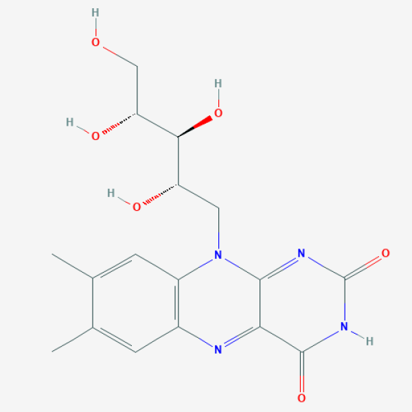 Structure image - Riboflavin