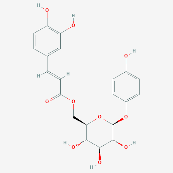 Structure image - 6-O-Caffeoylarbutin