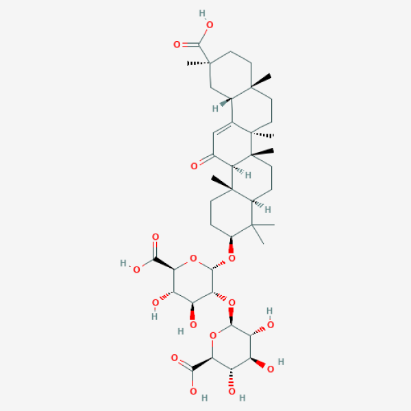Structure image - Glycyrrhizic acid