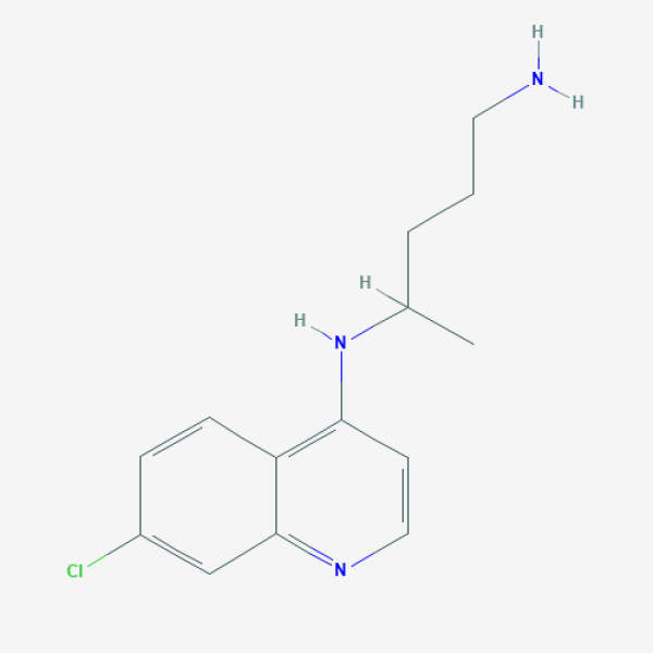Structure image - Bisdesethylchloroquine