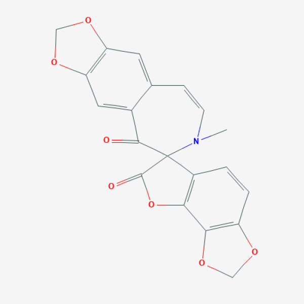 Structure image - (+)-oxoturkiyenine