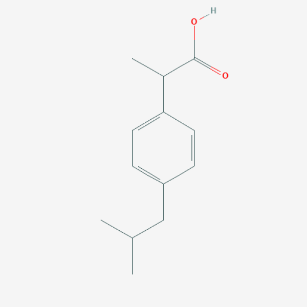 Structure image - Ibuprofen