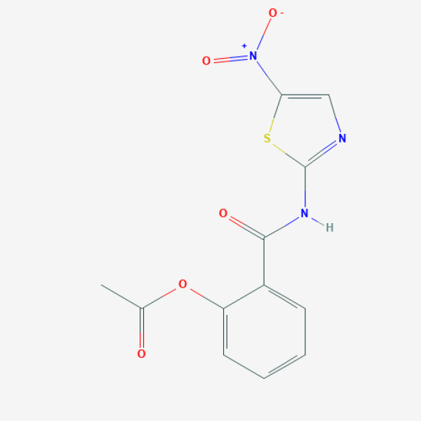 Structure image - Nitazoxanide
