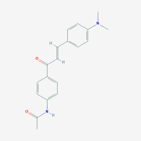 Structure image - 4'-Acetamido-4-dimethylaminochalcone