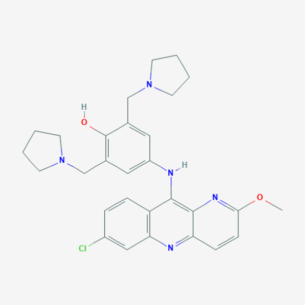 Structure image - Pyronaridine