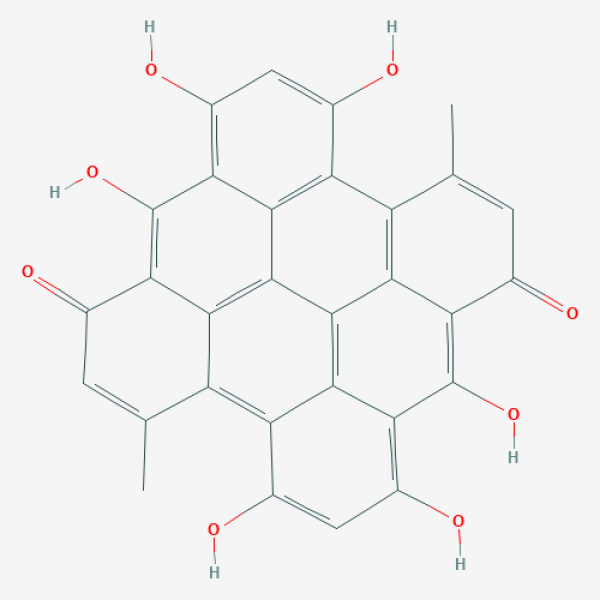 Structure image - Isohypericin