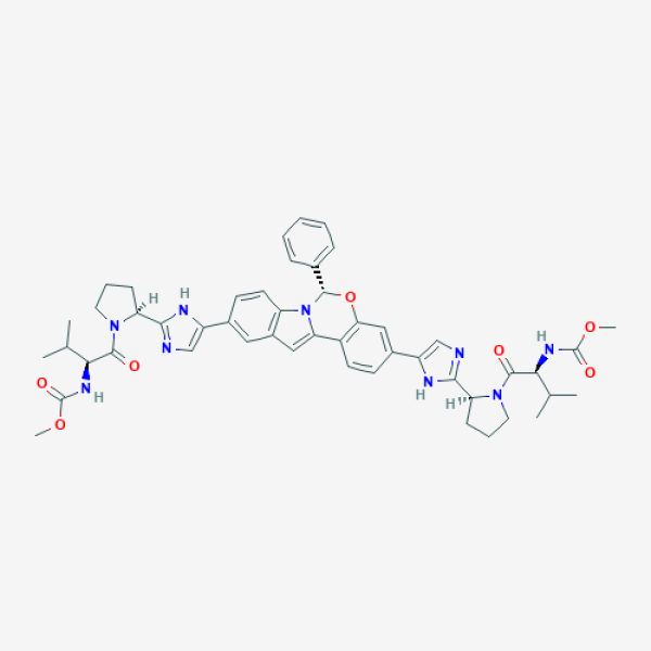 Structure image - Elbasvir