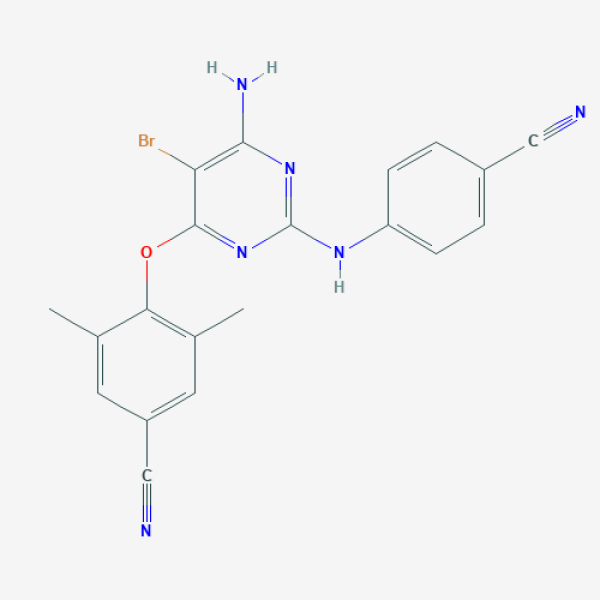 Structure image - Etravirine