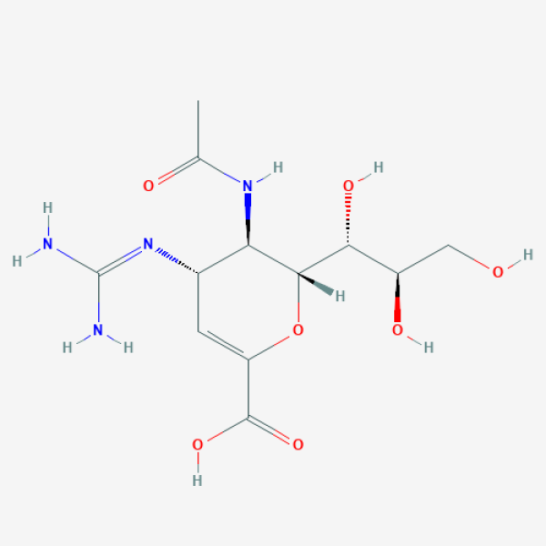 Structure image - Zanamivir