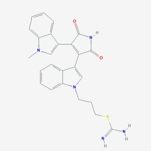 Structure image - Bisindolylmaleimide IX