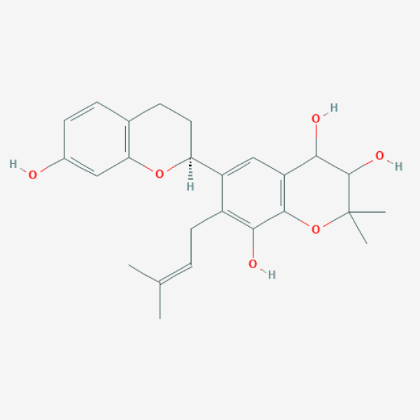 Structure image - Broussoflavan A
