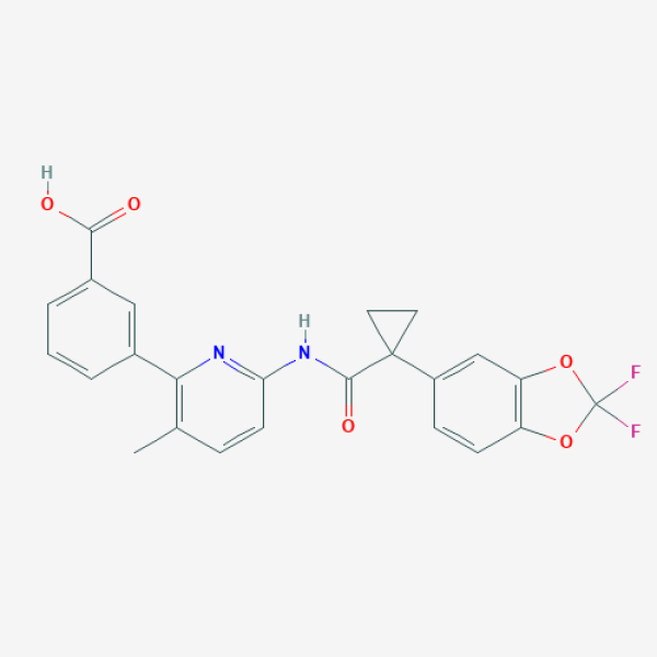 Structure image - Lumacaftor
