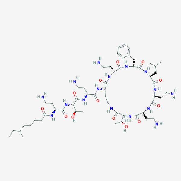 Structure image - Polymyxin B