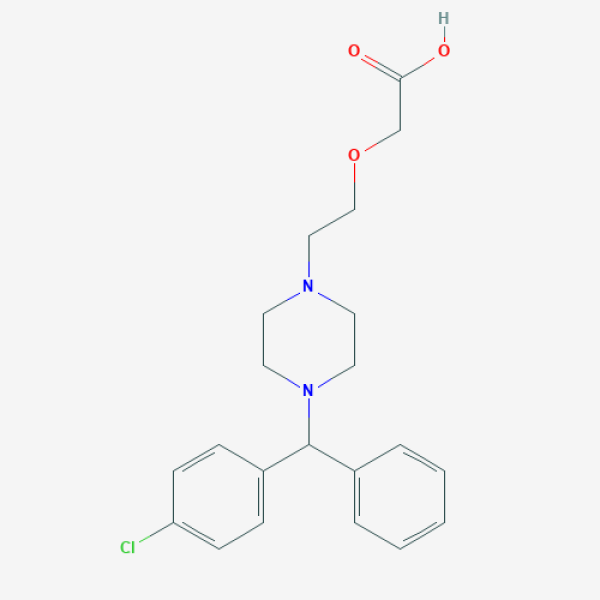 Structure image - Cetirizine
