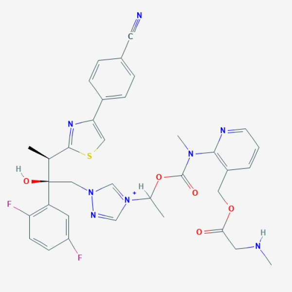 Structure image - Isavuconazonium