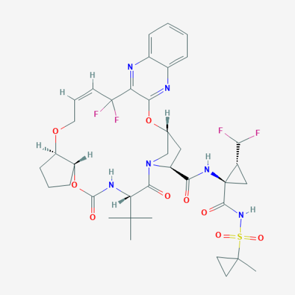 Structure image - Glecaprevir