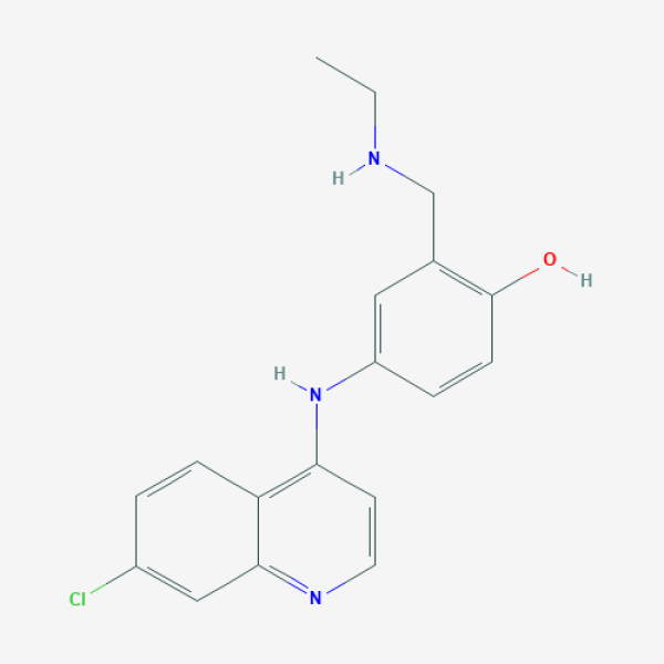 Structure image - Desethylamodiaquine