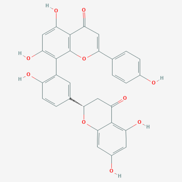 Structure image - 2,3-Dihydroamentoflavone