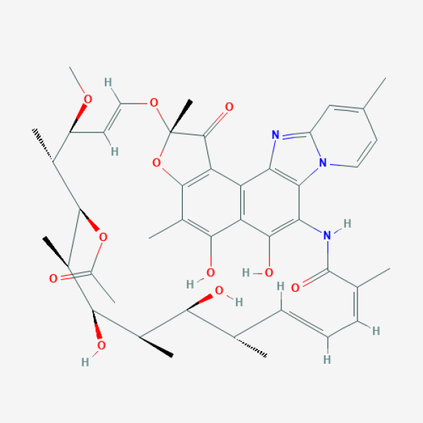 Structure image - Rifaximin