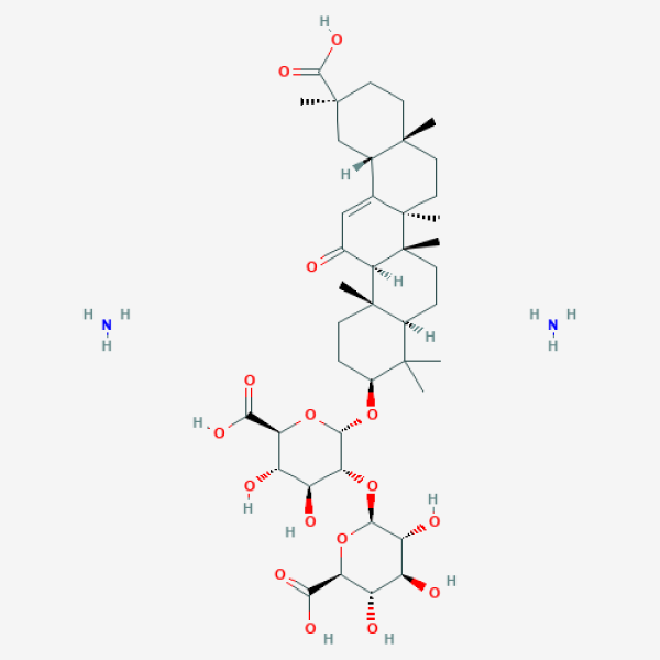 Structure image - Diammonium glycyrrhizinate