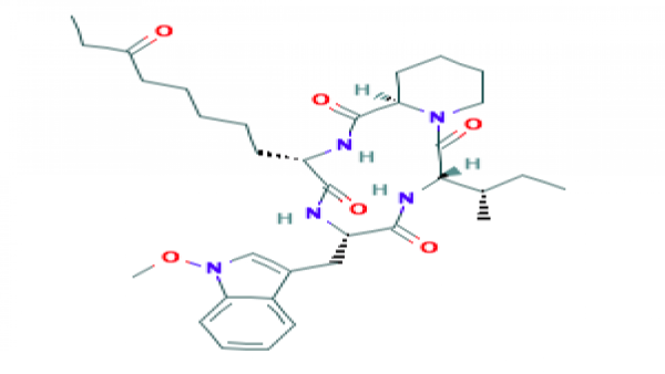 Structure image - Apicidin