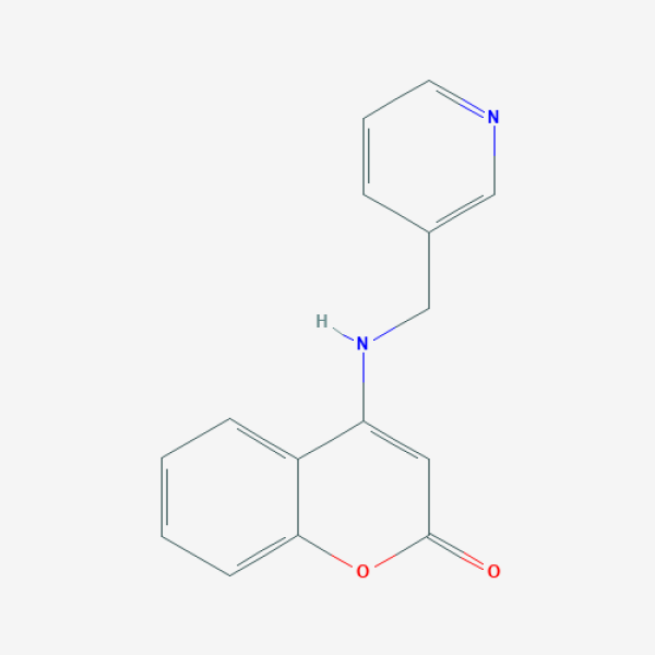 Structure image - 4-[(pyridin-3-ylmethyl) amino]-2H-chromen-2-one